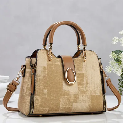 Korean Style Bucket Handbag | Color Block Women’s Shoulder & Crossbody Bag