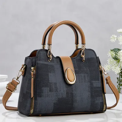 Korean Style Bucket Handbag | Color Block Women’s Shoulder & Crossbody Bag