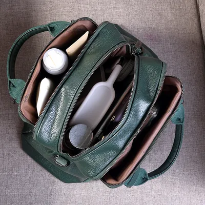 Large Capacity Suede Pillow Bag for Women – Multi-Compartment Dumpling Bag