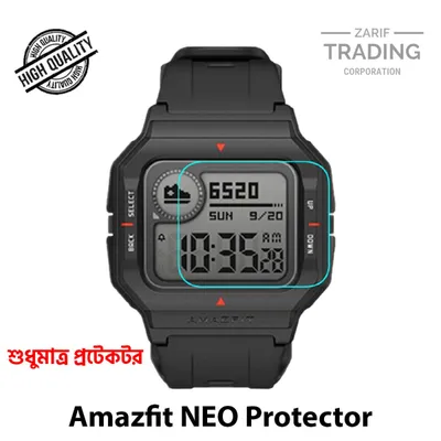 Amazfit NEO Screen Protector Tempered Glass Full Coverage Protective Watch Film Scratch Resistant HD Clear