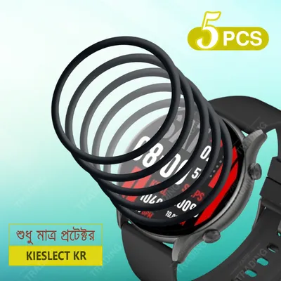 Kieslect Kr Screen Protector Full Coverage HD Clear Ultra Thin Scratch Resistant Protective Watch Film