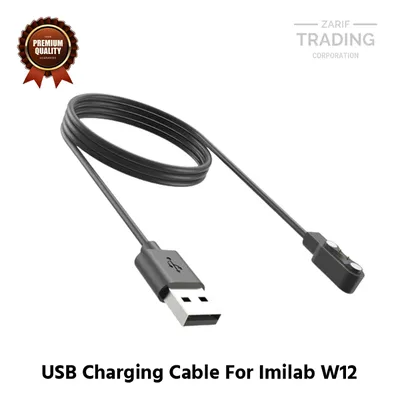 Imilab W12 Magnetic Charging Cable USB Charger Dock High Quality Smart Watch Charging Cable