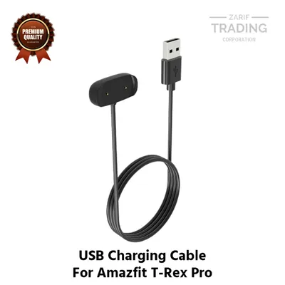 Amazfit T REX Pro Magnetic Charging Cable High Quality USB Charger Cable Dock For Amazfit T REX Pro Smart Watch