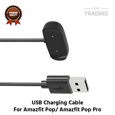 Amazfit Pop And Amazfit Pop Pro Magnetic Charging Cable High Quality USB Charger Cable Dock For Amazfit Pop And Amazfit Pop Pro Smart Watch