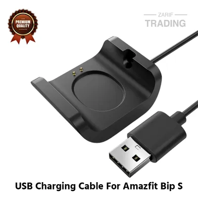 Amazfit Bip S Magnetic Charging Cable High Quality USB Charger Cable Dock For Xiaomi Amazfit Bip S Smart Watch
