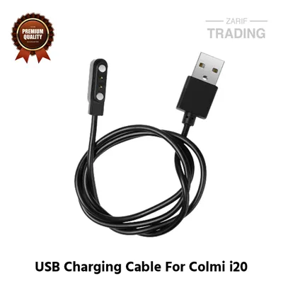 Colmi i20 Magnetic Charging Cable High Quality USB Charger Cable Dock For Colmi i20 Smart Watch