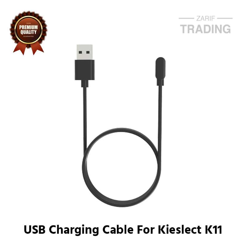 Kieslect K11 Magnetic Charging Cable 2 Pin High Quality USB Charger Cable Dock For Kieslect K11 Smart Watch