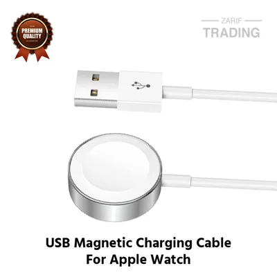 Apple Watch Series 8 7 6 5 4 3 2 Apple Watch Ultra and Apple Watch SE Magnetic Charger High Quality Wireless Charging Cable and Charging Dock Fast Safe Charging