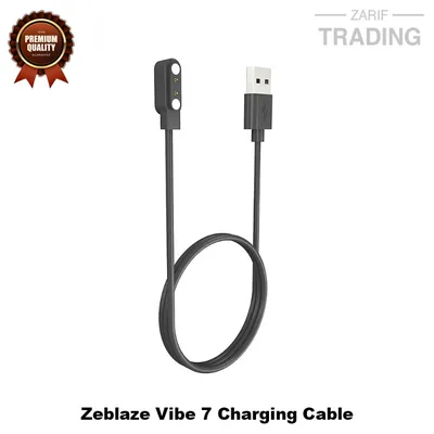 Zeblaze Vibe 7 Magnetic Charging Cable 2 Pin High Quality USB Charger Cable Dock Bracelet Charger for Zeblaze Vibe 7 Smart Watch