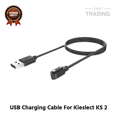 Kieslect KS 2 Magnetic Charging Cable 2 Pin High Quality USB Charger Cable Dock for Kieslect KS 2 Smart Watch