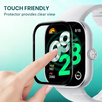 Redmi Watch 4 Full Coverage Plastic Screen Protector