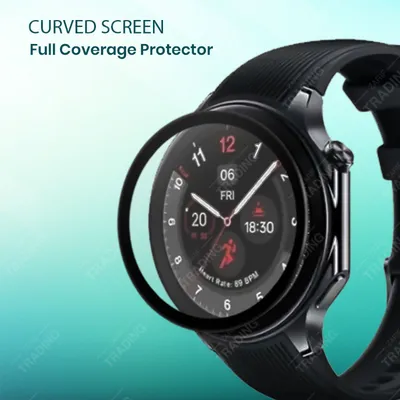OnePlus Watch 2 Full Coverage Plastic Screen Protector
