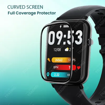 QCY Watch GS Full Coverage Plastic Screen Protector