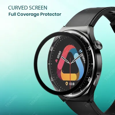 QCY Watch GT2 Full Coverage Plastic Screen Protector