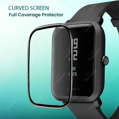 Amazfit Bip Full Coverage Plastic Screen Protector