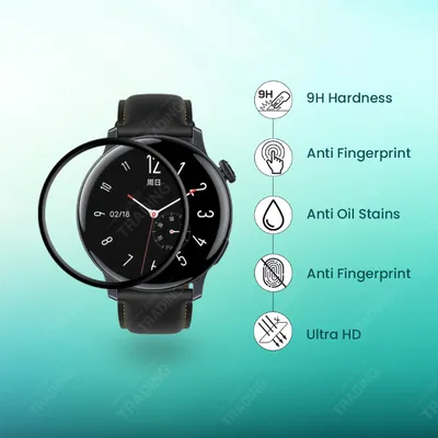 IQOO Watch Full Coverage Screen Protector Anti Scratch Anti Fingerprint Automatic Scratch Repair