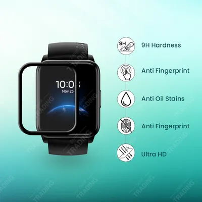 REALME WATCH 2 Screen Protector Full Coverage Anti Scratch Anti Fingerprint Automatic Scratch Repair Easy Install