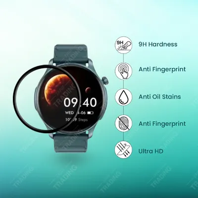 ZEBLAZE BTALK 3 PRO Screen Protector Full Coverage Anti Scratch Anti Fingerprint Automatic Scratch Repair Easy Install