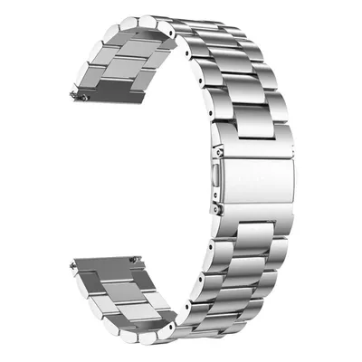 22mm Stainless Steel Premium Watch Strap Durable Metal Replacement Band for Smartwatches and Traditional Watches Classic and Adjustable