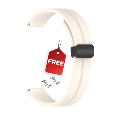 Mi Band 9 Mi Band 8 Extra Large Silicone Strap 12mm Magnetic Folding Sport Band Compatible Quick Release for Xiaomi Band 9 and Xiaomi Band 8