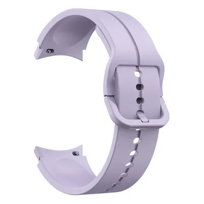 20mm Wavy Stitch Silicone Sports Strap with Metal Buckle for Samsung Galaxy Watch 7 6 5 4 FE