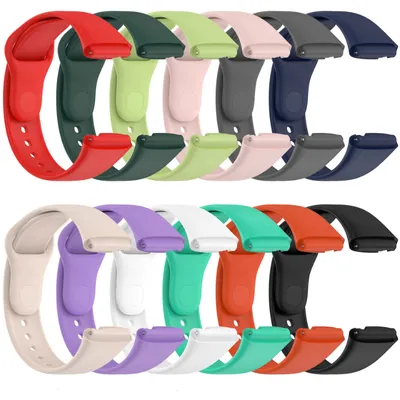 Redmi Watch 3 Active Watch 3 Lite Silicone Sport Replacement Strap Soft Durable Multicolor Design