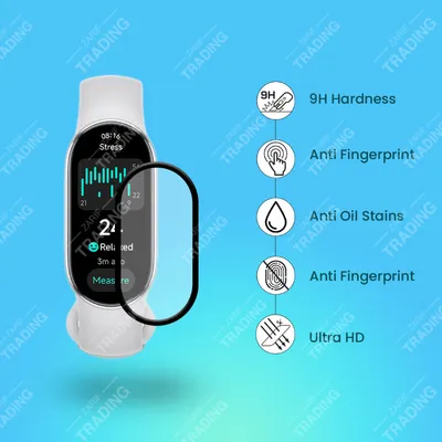 Mi Band 10 Xiaomi Smart Band 10 Screen Protector Ultra Clear Anti Scratch Anti Fingerprint Guard