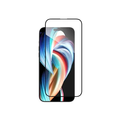 KUZOOM Premium Tempered Glass Screen Protector for iPhone 15 Pro Shatterproof Full Coverage