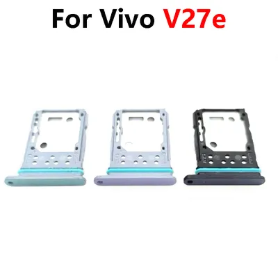 Vivo V27e SIM Tray Replacement – Micro SD Card Slot Holder with Ejector Pin