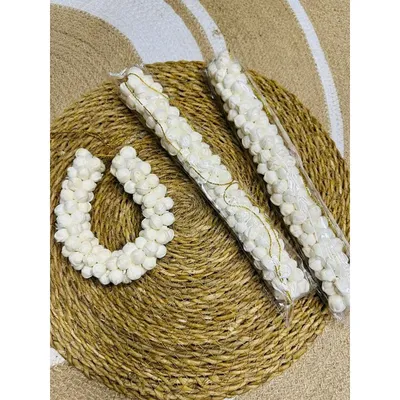 Artificial White Floral Gajra | Bridal & Traditional Hair Accessory