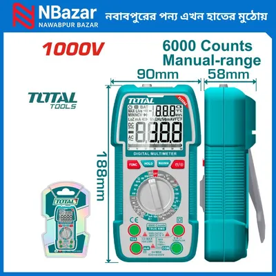 TOTAL Digital multimeter-1000V