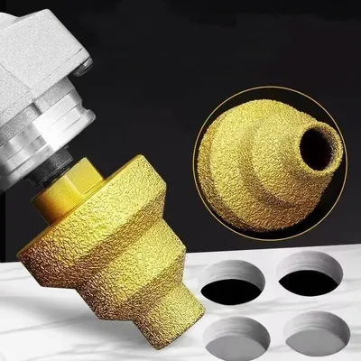 Brazed Pagoda Drill Bit