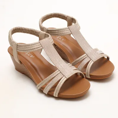 ROMAN RETRO WEDGE SANDALS 