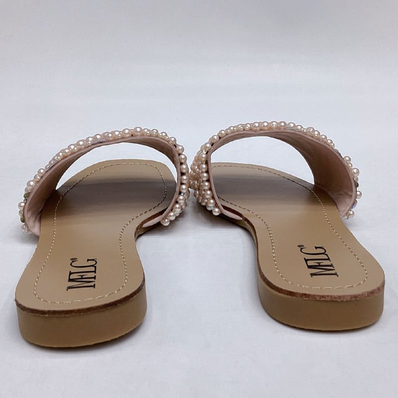 RHINESTONE PEARL DESIGN FLAT 