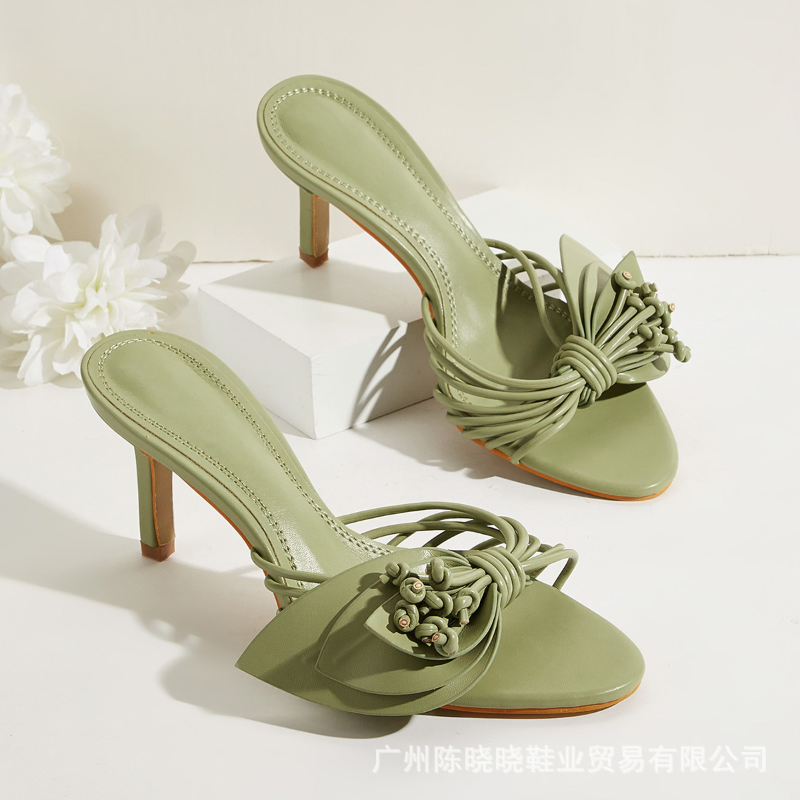 SAGE BLOOM HEELS