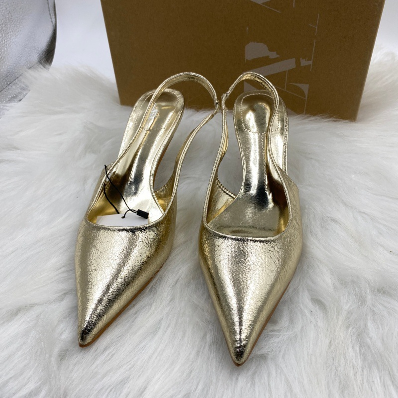 AURORA GOLD POINT HEELS