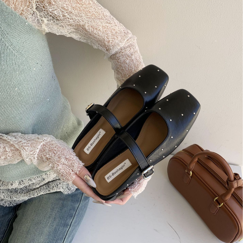 CELESTE STUD MULES