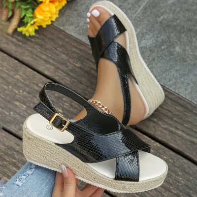 VERA WEDGE SANDALS