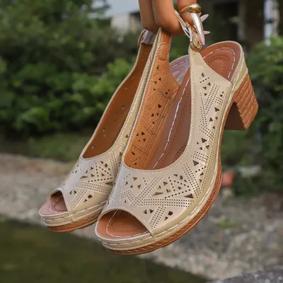 LUNA CUTWORK HEELS