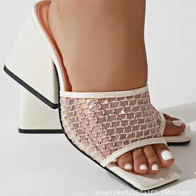 STARLIGHT MESH HEELS