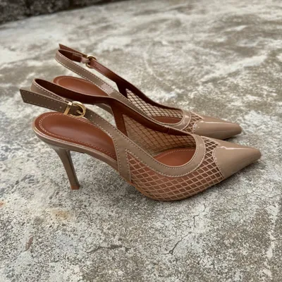 VERA MESH HEELS