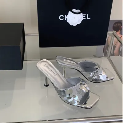 SERAPHINE SEQUIN HEELS