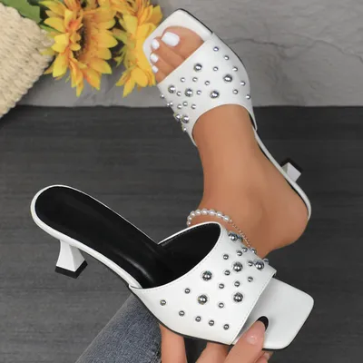 ICON STUD HEELS