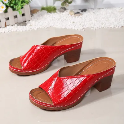 VALENTINA HEELED MULE