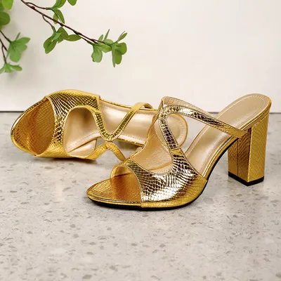 GOLDEN ARIA HEELS