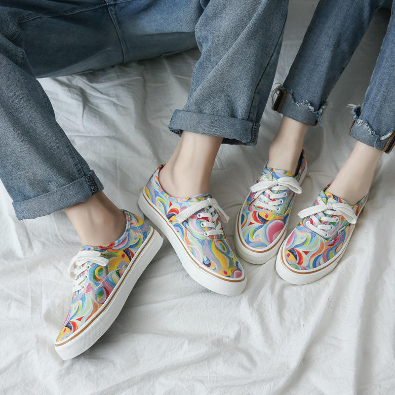 Graffiti Couple Unisex Shoes