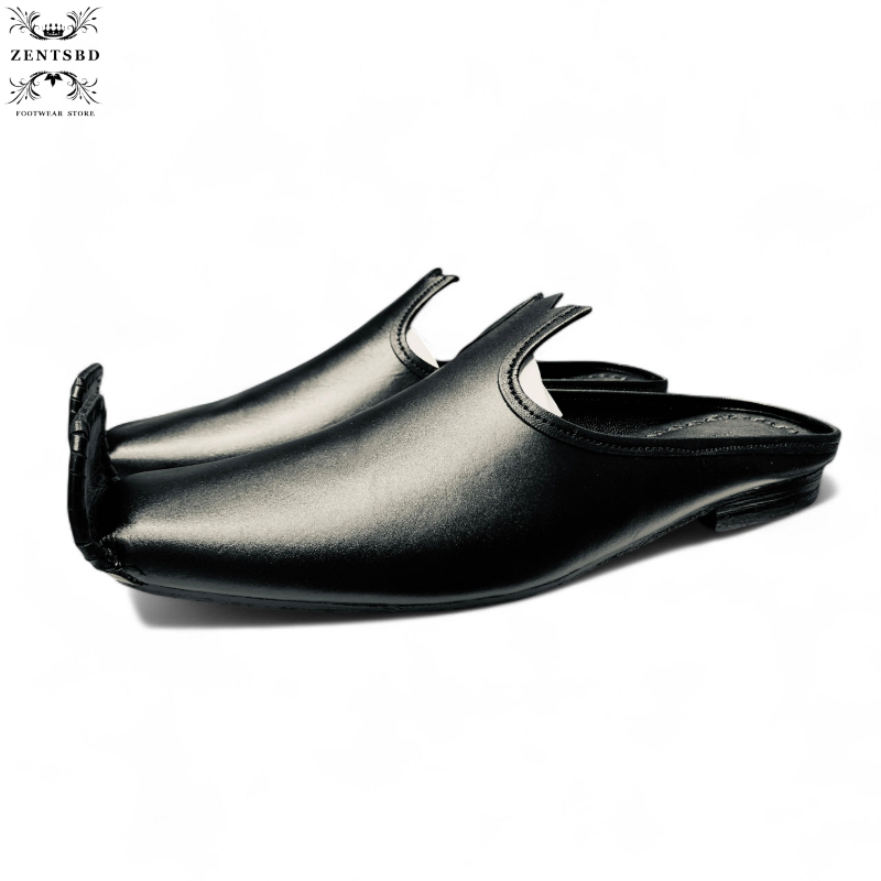 Solid leather nagra sandals