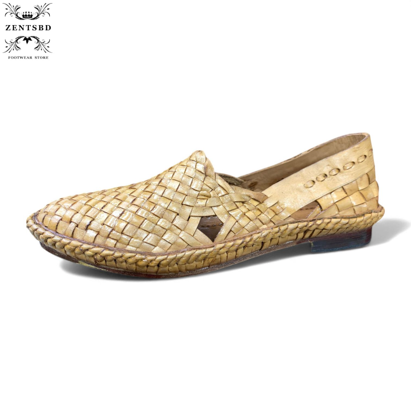 Genuine leather hand crafted sandals