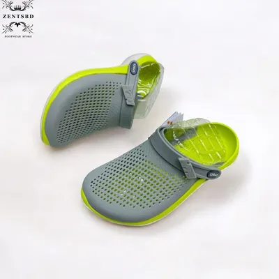 Men’s Lightweight Breathable Clog Sandals with Adjustable Heel Strap