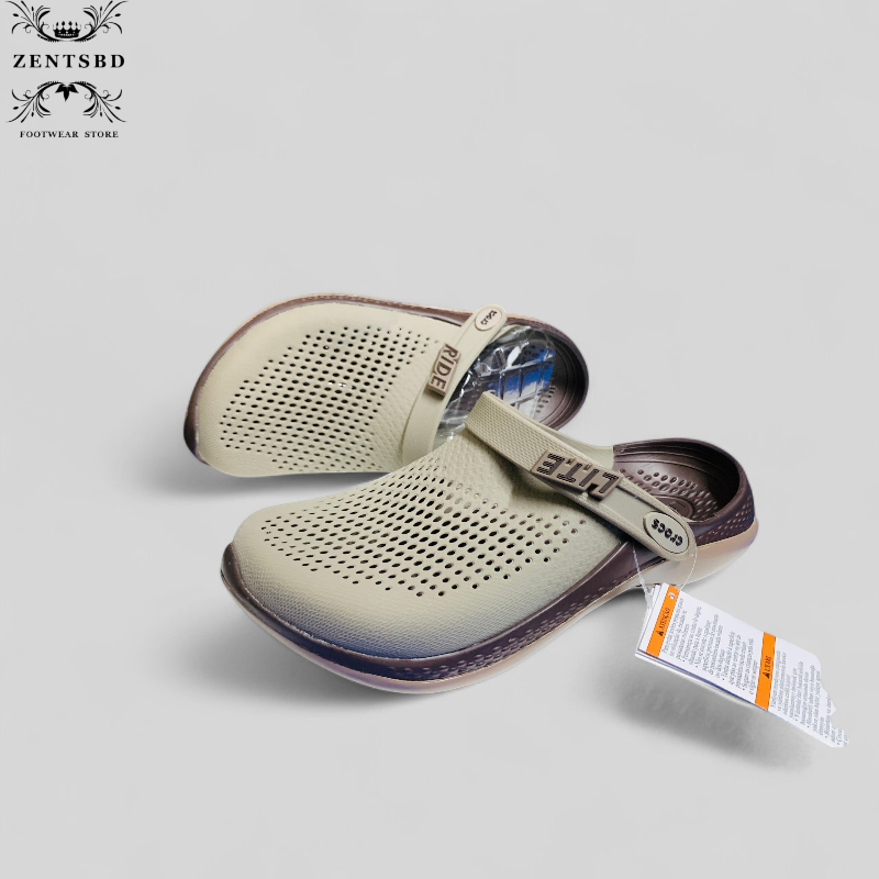 Men’s Lightweight Breathable Clog Sandals with Adjustable Heel Strap